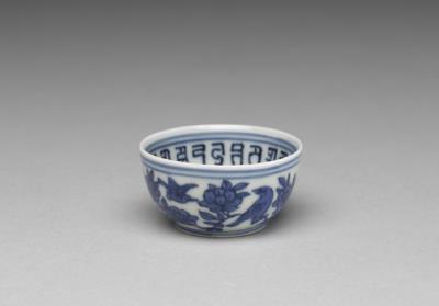 图片[3]-Cup with Sanskrit inscription in underglaze blue, Ming dynasty, Wanli reign (1573-1619)-China Archive